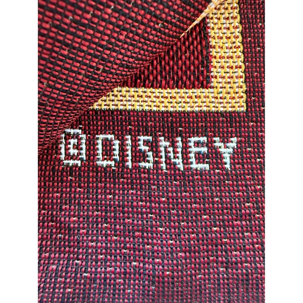New! Mickey Mouse Tapestry Woven Throw Walt Disney World 4 Parks Blanket 46